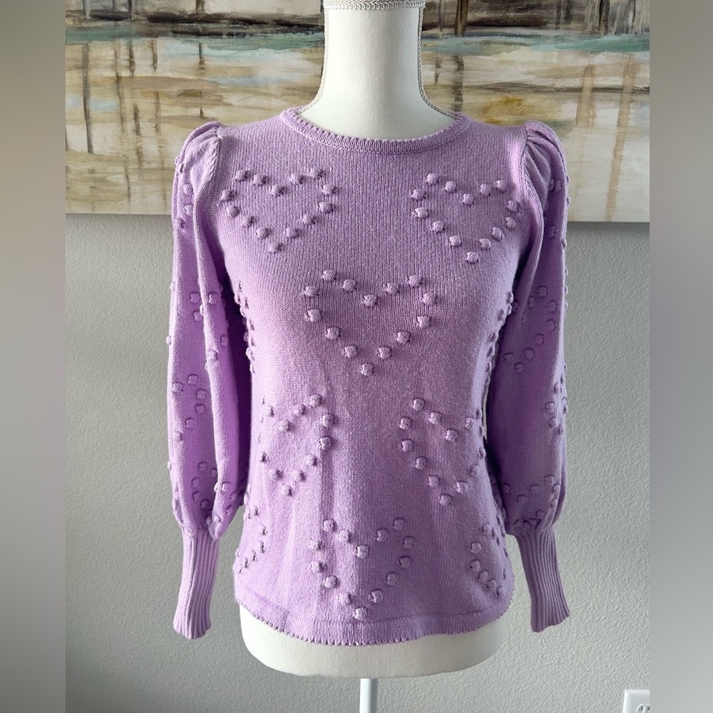 Lilly Pulitzer Kippa heart sweater - Picture 10 of 14